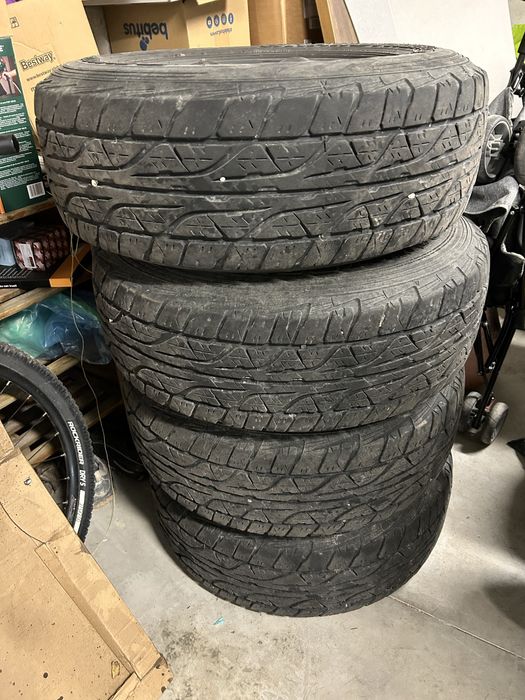 4 jantes + pneus estrada RR