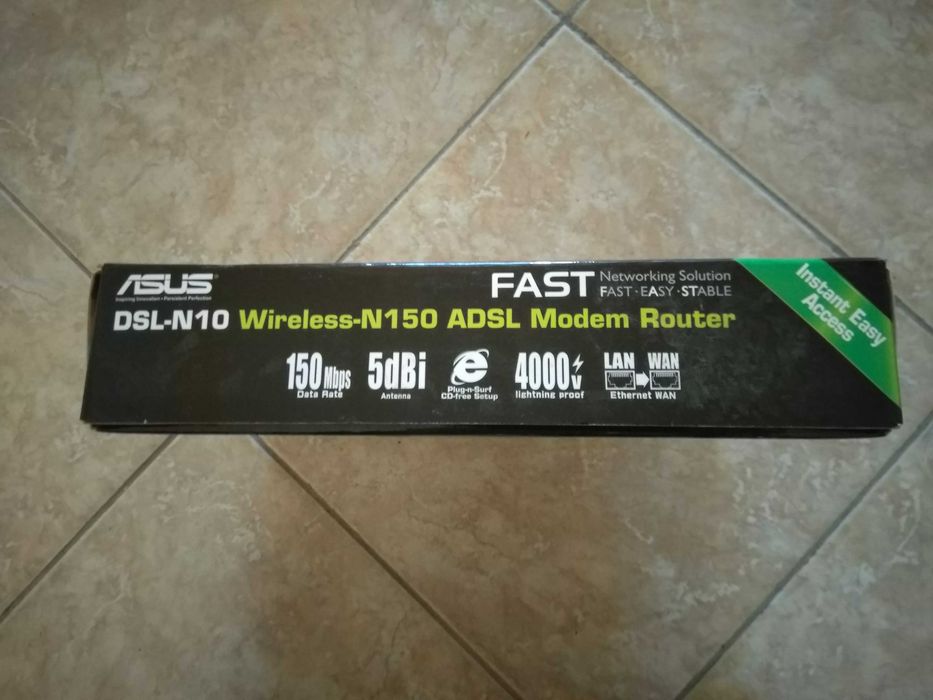 Router Modem ADSL Wireless-N ASUS