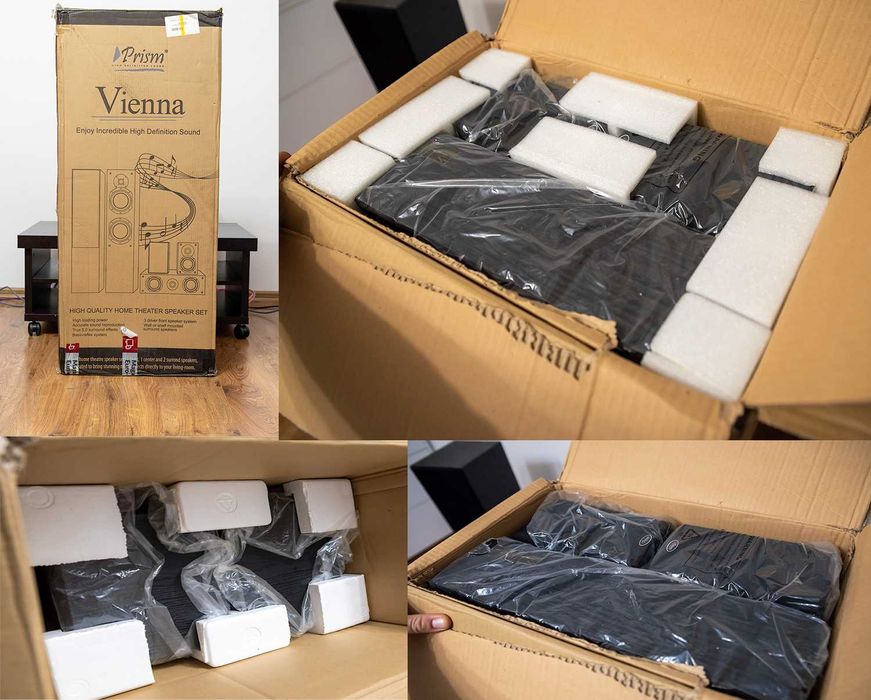 Kino domowe Prism Vienna jak nowe  80watt