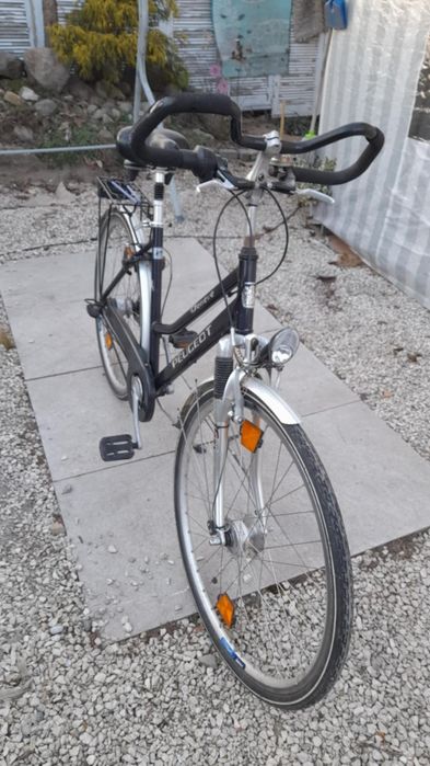 Rower miejski czarny