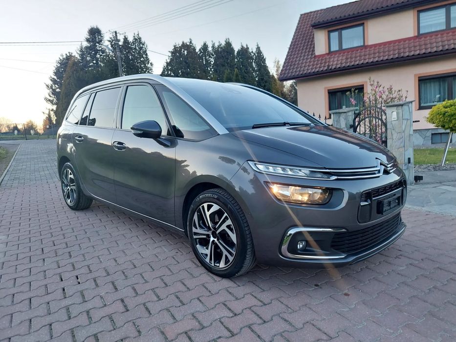 Citroën C4 SpaceTourer Szwajcaria, 7os, automat, serwis, masaże