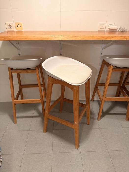 4 bancos altos Maisons Du Monde