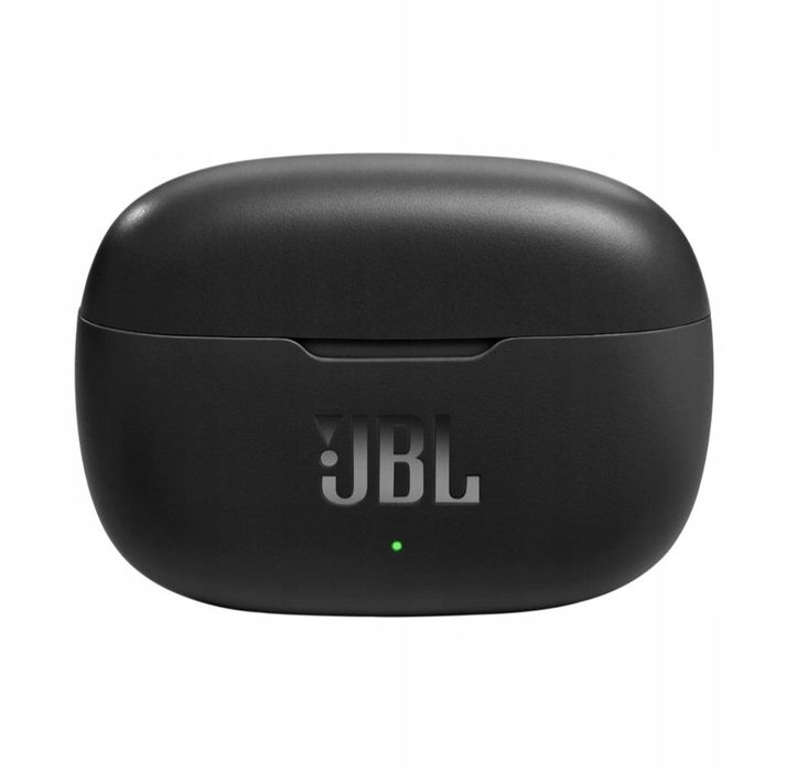 Słuchawki dokanałowe JBL Wave 200 TWS czarne Nowe plomba