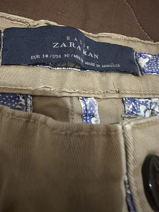 Calça Bege Zara Man