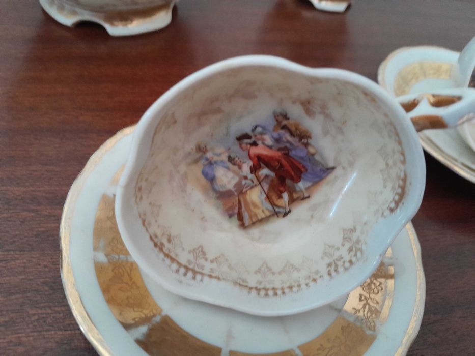 conjunto de café antigo, de coleção