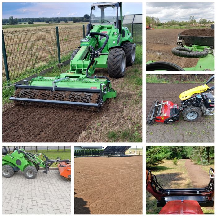 Glebogryzarka separacyjna równanie terenu kosiarka bijakowa