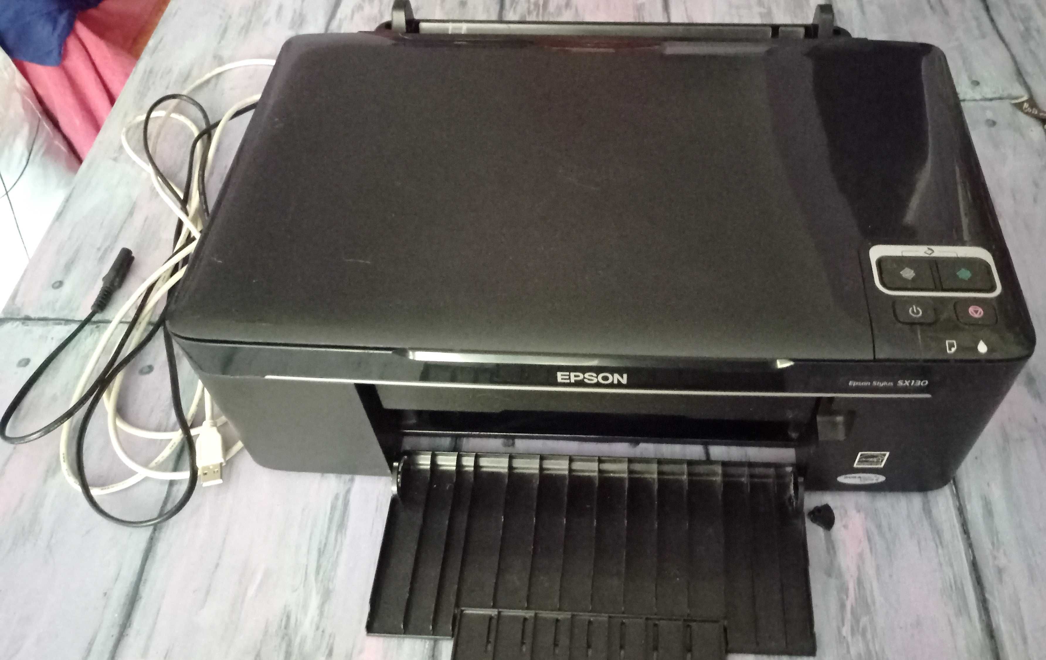 МФУ EPSON Stylus SX 130 (БФП) струйный принтер, сканер, копир: 500 грн ...