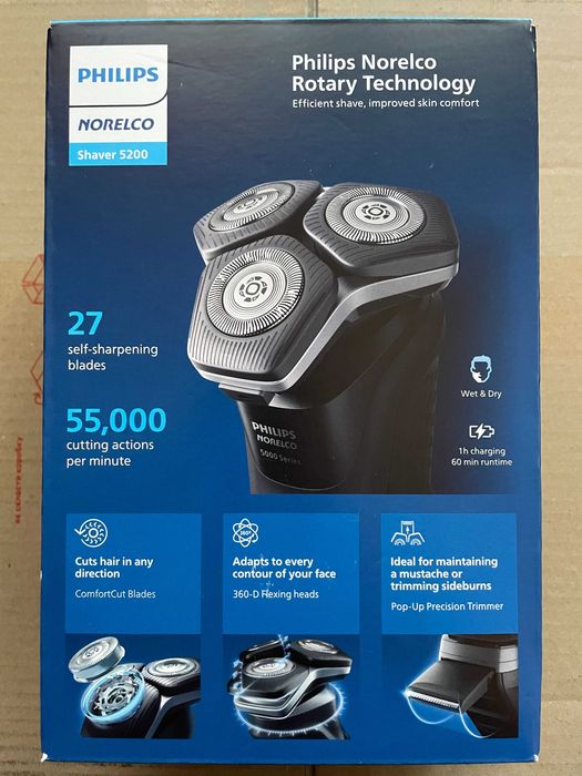 Електробритва PHILIPS Shaver 5200 серії 5000  | Original | NEW