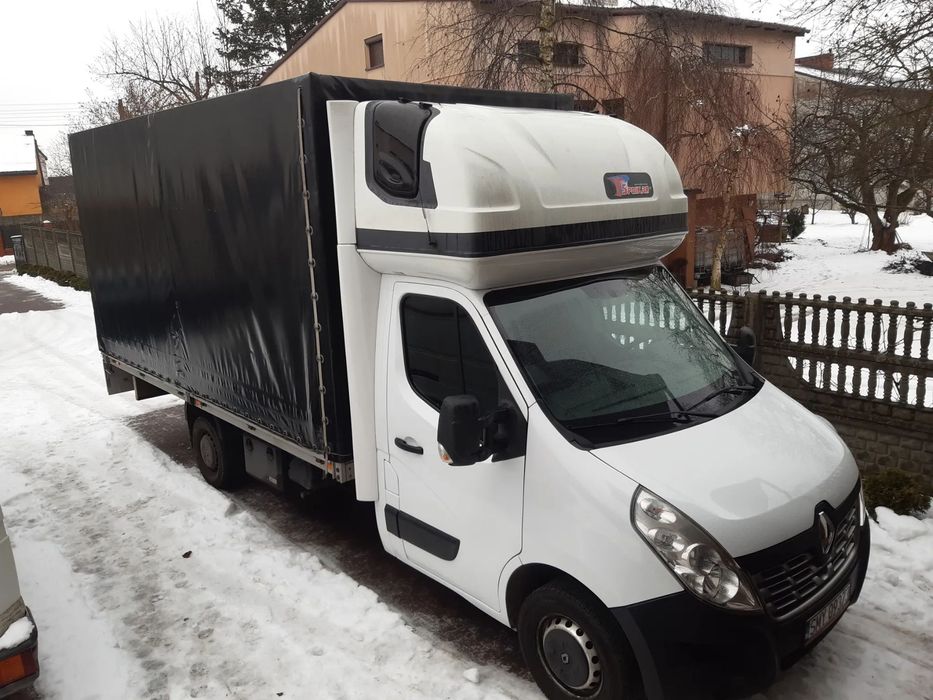 Renault MASTER  Renault Master 10ep. Firanka gotowy do pracy. Bardzo zadbany