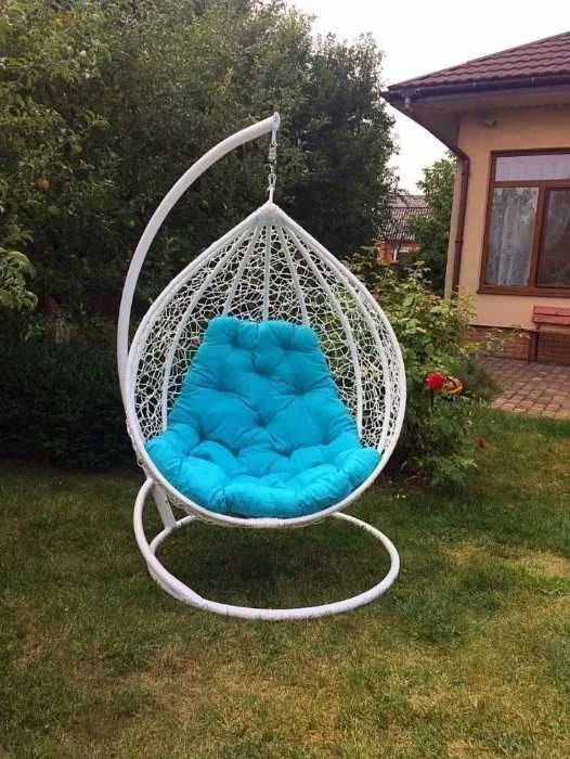 Подвесное кресло cо стойкой на 120 / на 150 кг. Крісло кокон