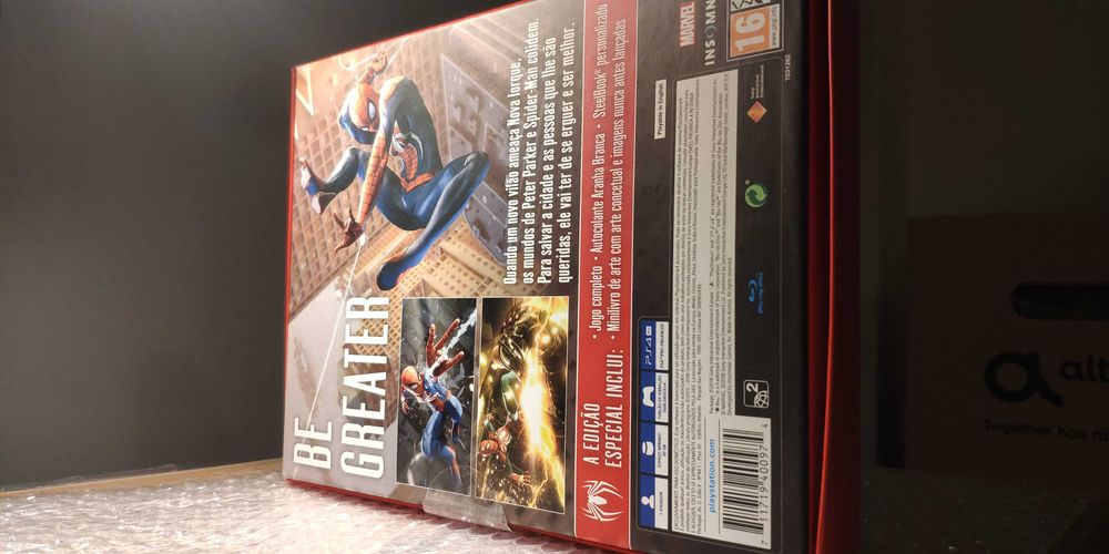 Marvel's Spider-Man - Special Edition (PT) (Sony Playstation 4, 2018)