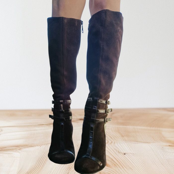 Замшеві сапожки італія