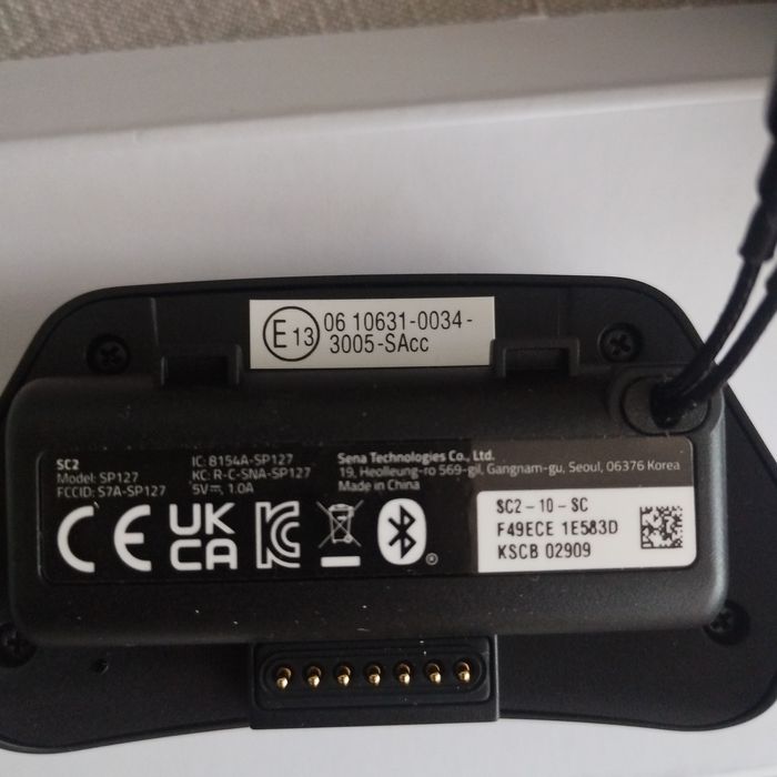 Intercom Schuberth SC2 Communication System