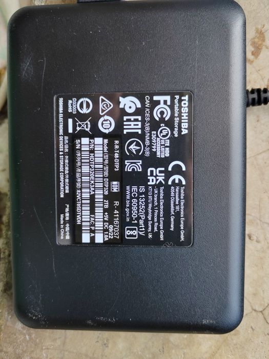 Disco Externo Toshiba 2T