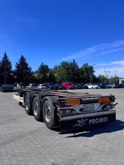 Wielton NS-3-P  Wielton naczepa pod kontenerowa