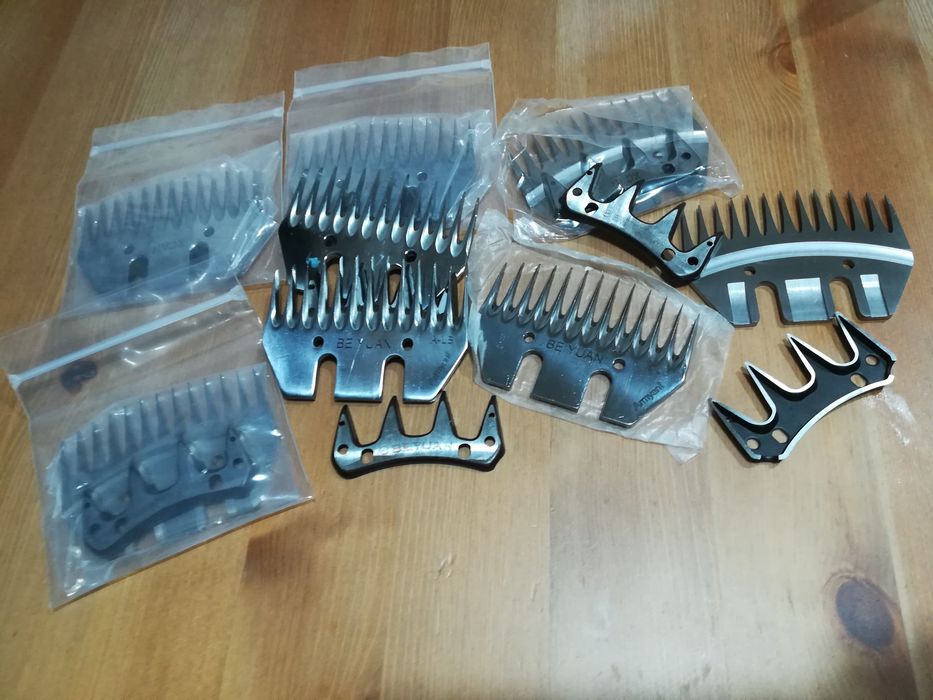 PENTES FACAS Conjunto de Pentes Tosquia Máquina de Tosquiar Ovelhas