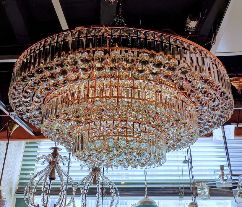 Lustre Plafond Cristal