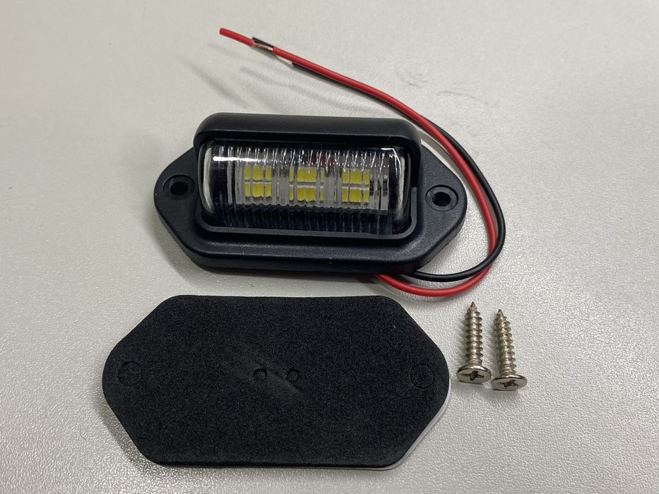 Luz matricula camiao led 12/24v