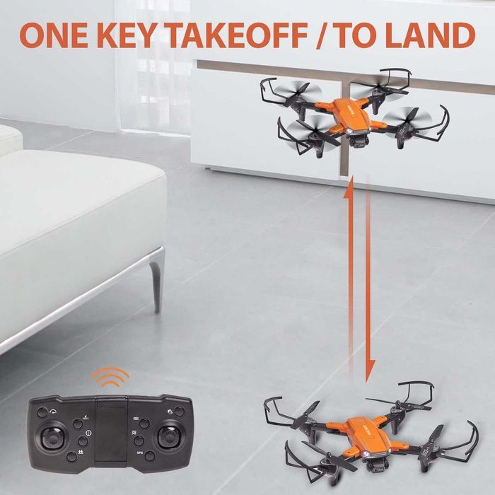 Dron z Kamerą 1080P dla Początkujących, Dron RC uszkodzony