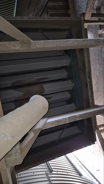 Suszarnia daszkowa 12 ton z piecem