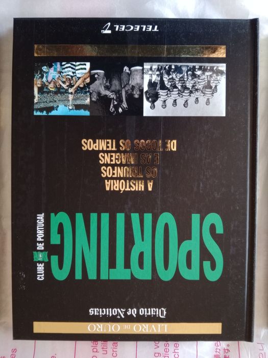 Livros Benfica, Sporting  e Porto