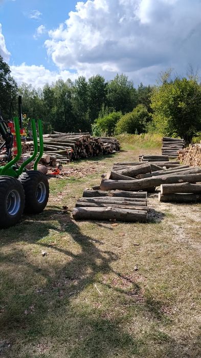 Drewno kominkowe GRAB - suche – łupane – dostawa