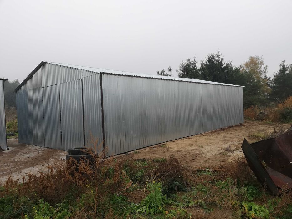 Garaż Blaszany - OCYNKOWANY -Garaże Blaszane - Wiata - Hala - ESSTAL*