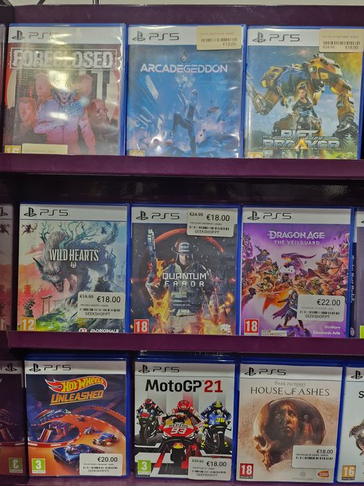 PS5 jogos usados – bons preços - Loja