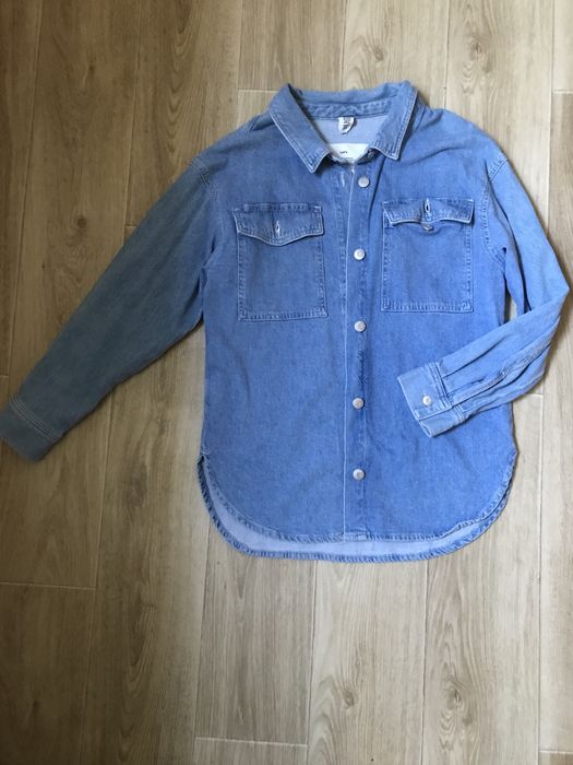 Джинсова рубашка H&M