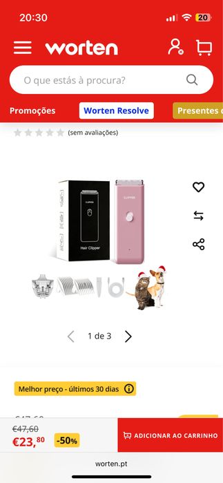 Clipper maquina tosquia