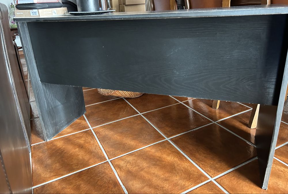 Secretária/ consola preta