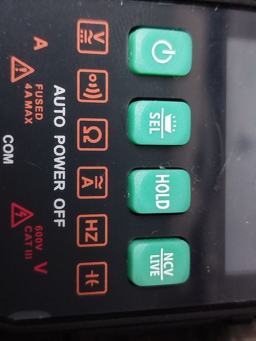 Multímetro automático novo