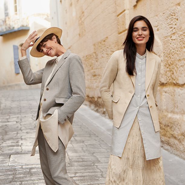 Брюки uniqlo ines, льон 27w