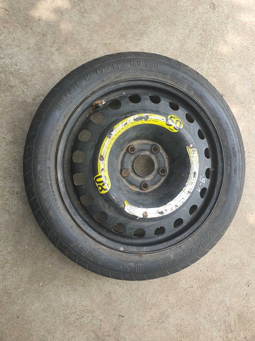 Audi A4 B6 B7 B8 A5 koło dojazdowe 5x112 zapas ORYGINAŁ!!!