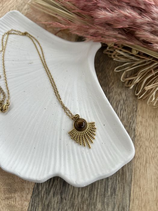 Naszyjnik z Tygrysie oko