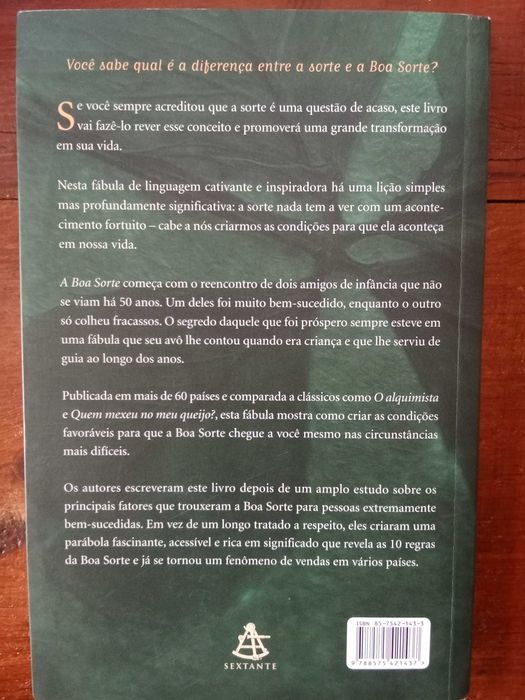 Álex Rovira Celma e Fernando Trías de Bes - A boa sorte