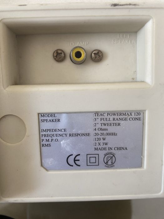Altifalantes/colunas ativas PowerMax