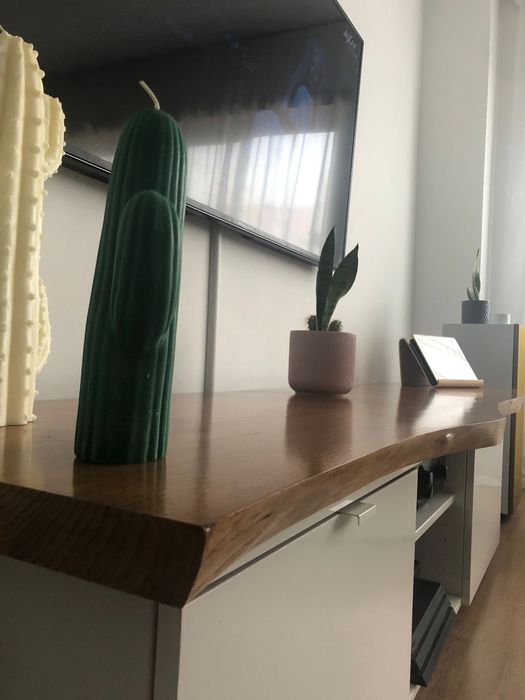 Mesa/ Consola/Prateleira de madeira pinho