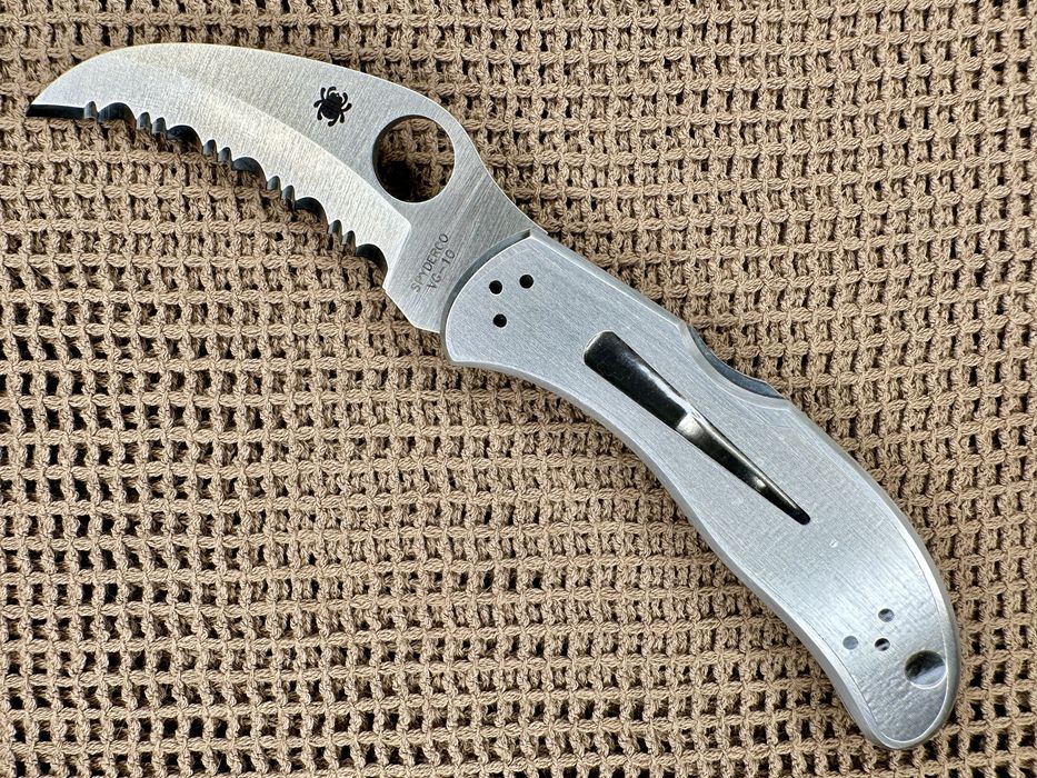 Легендарий Spyderco Harpy C08S VG-10 made in Japan