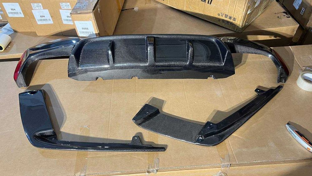 диффузор заднего бампера BMW M5 F90 м5 ф90 карбон накладка LCI Pre-LCI