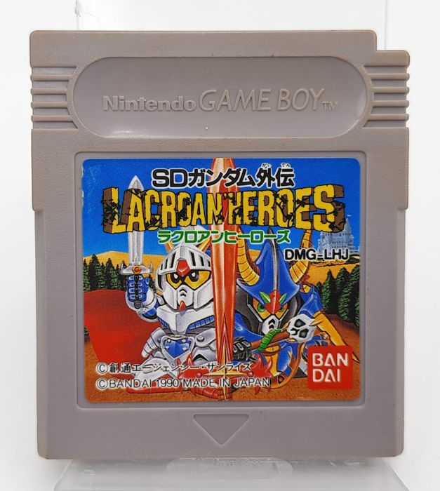 Stara gra kolekcjonerska na konsole Game boy Lacroan Heroes dmg-lhj