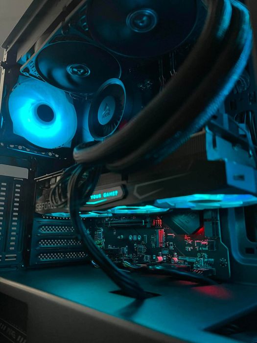 Komputer Gamingowy 3060ti R5 5600 512gb m.2 16GB RAM 3600mhz 600W Bronze