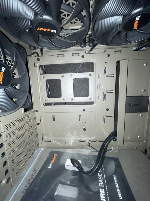 Корпус be quiet! Pure base 500 Full комплект + розглалужувач та шумка