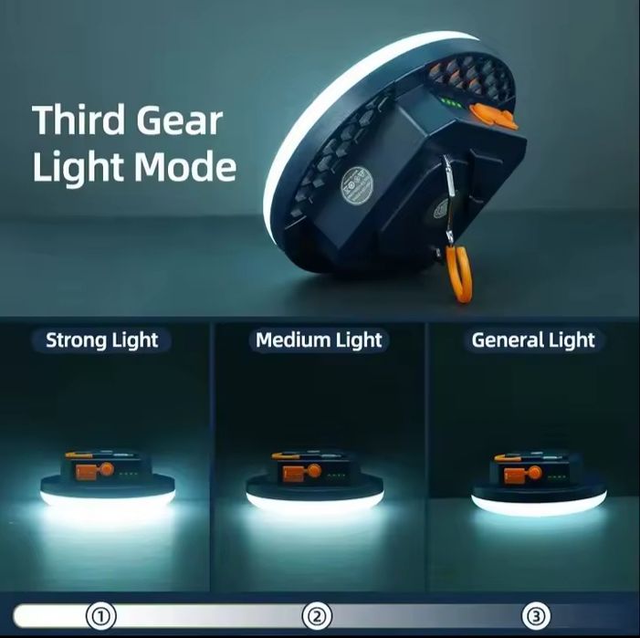 Ліхтар Moslighting MOS14, Кемпінгова лампа, Світильник  акумуляторний.