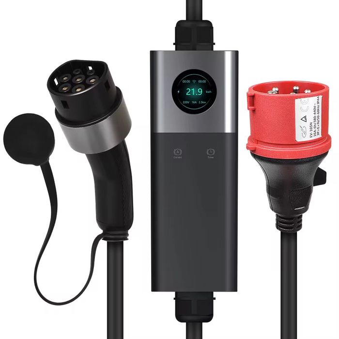 Домашня/публична/ccs2/зарядка/3 фазна/Type2/переходники/EV/22кВт/ГБТ/