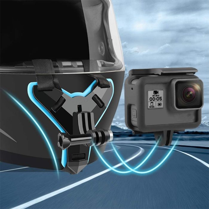 Крепление на шлем Chin Mount для экшн камеры GoPro SJCAM Xiaomi