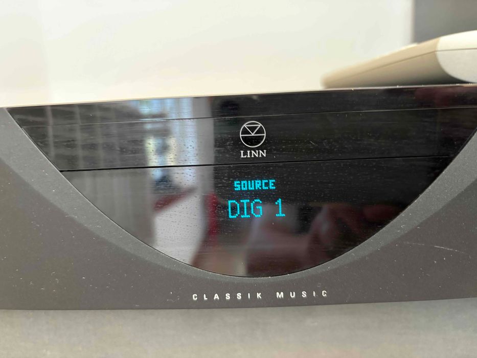 Amplificador, Tuner e leitor CD Linn