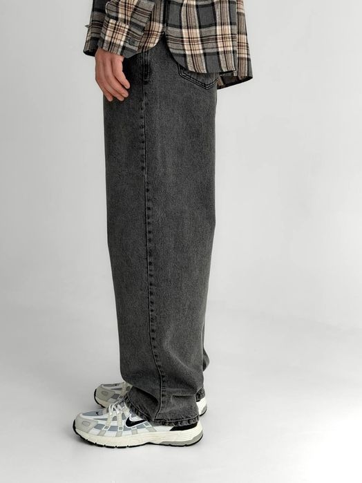 Джинси чоловічі baggy jeans, широкие джинсы мужские реп rap sk8 XL