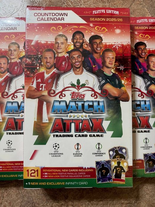 Адвент Topps Match Attax 2025/26 Countdown