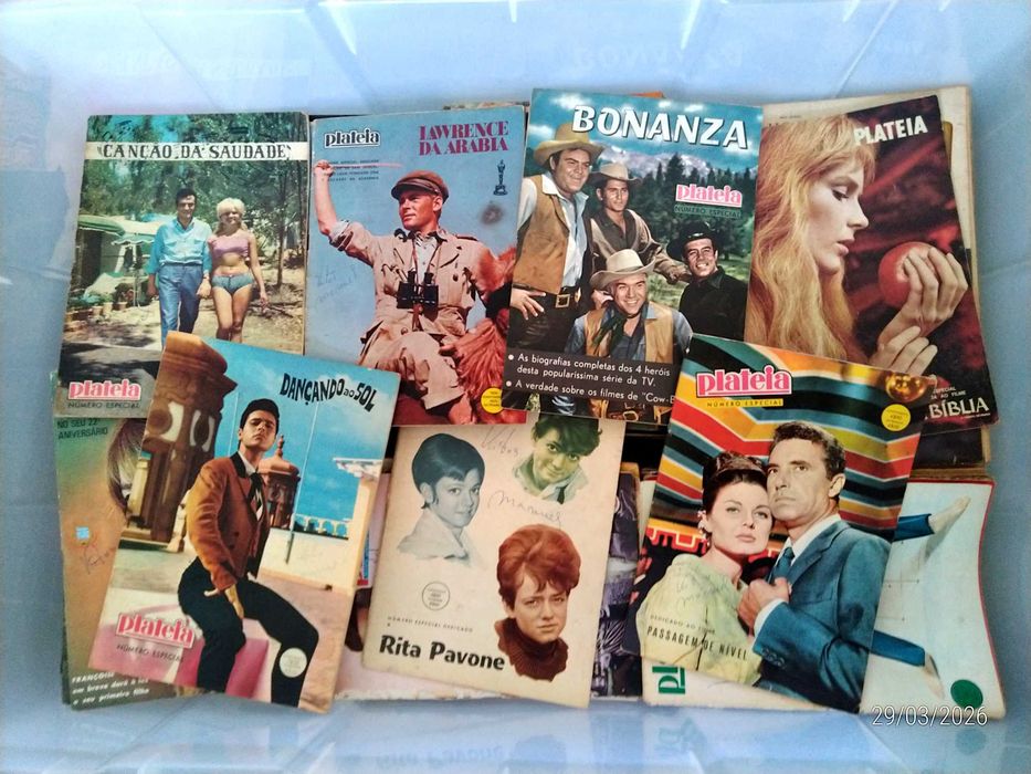 Relíquias: Revistas Plateia e Estudio